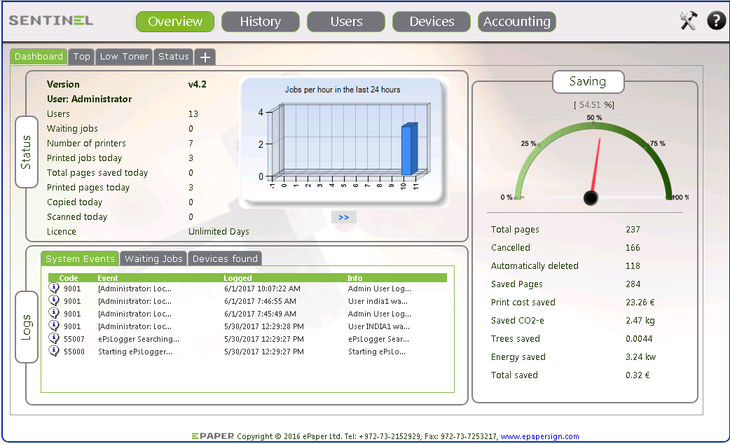 Print Management Software Installation